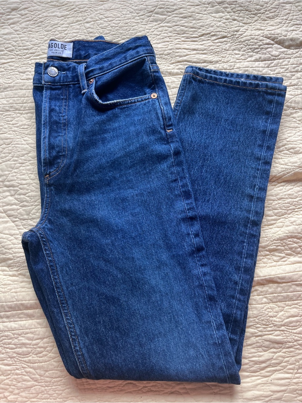 Agolde Straight Leg Jeans